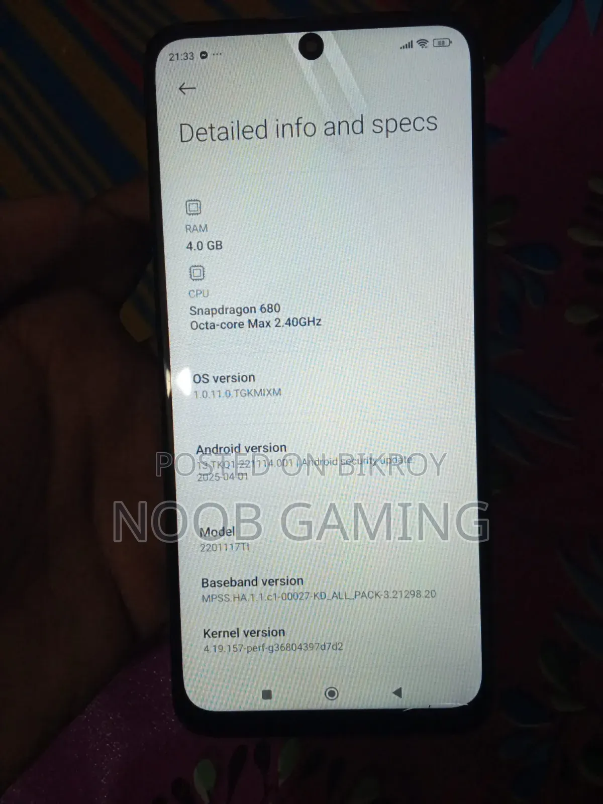 Xiaomi Redmi Note 11 64 GB Blue