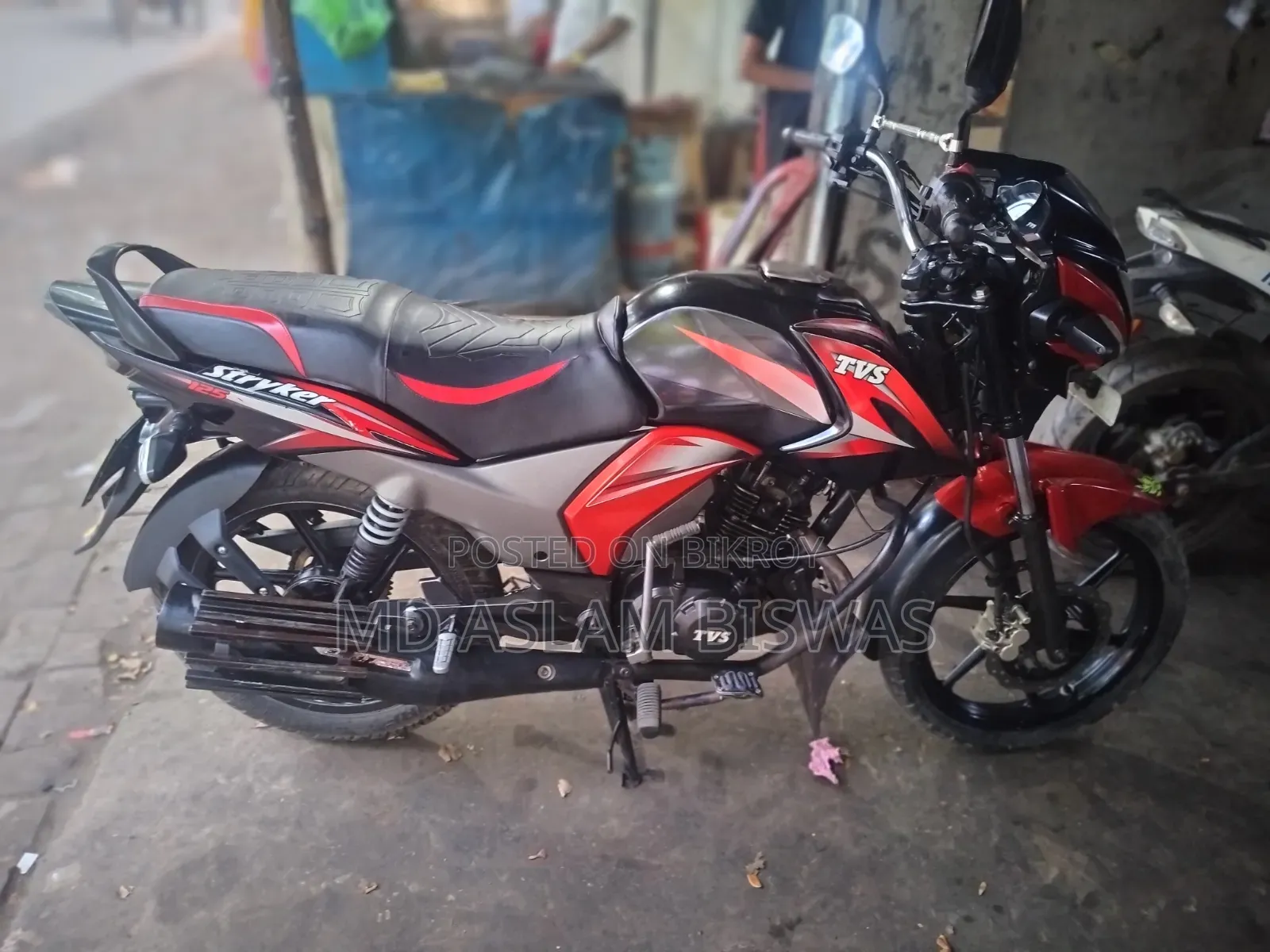 টিভিএস স্ট্রাইকার ১২৫ ২০১৯ রেড