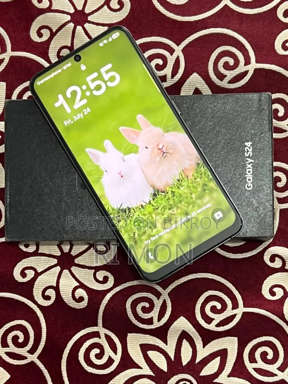 স্যামসাং গ্যালাক্সি এস২৪ ২৫৬ জিবি ব্ল্যাক