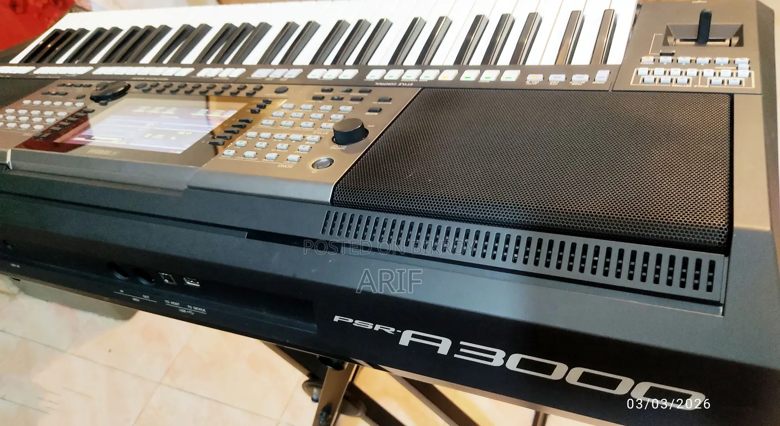 YAMAHA PSR a-3000 Professional Arranger Workstation