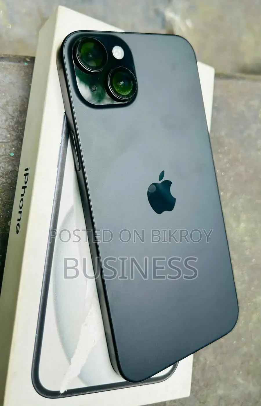 অ্যাপল আইফোন ১৫ প্লাস ১২৮ জিবি ব্ল্যাক