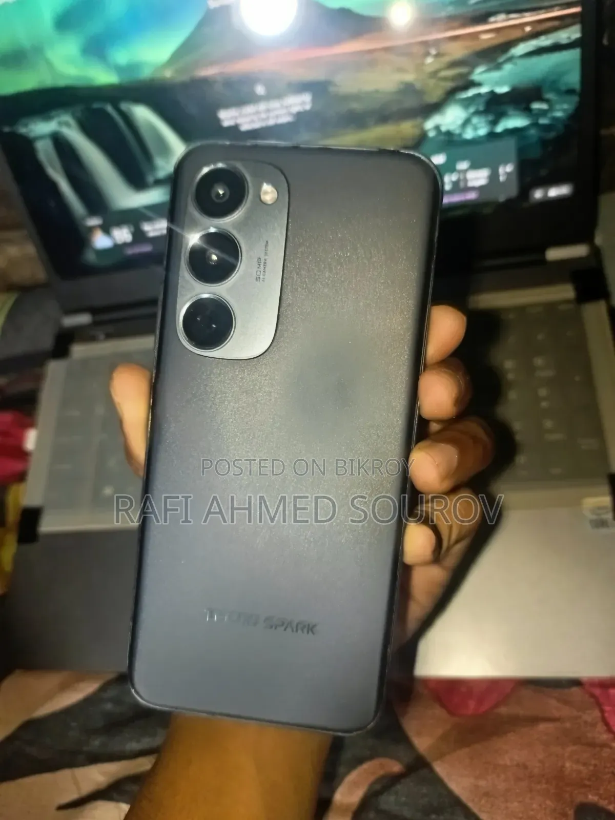 New Tecno Spark 40 Pro+ 256 GB Black