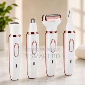 4-in-1 Rechargeable Lady Shaver Hair Removal Beauty Kit for Women |
