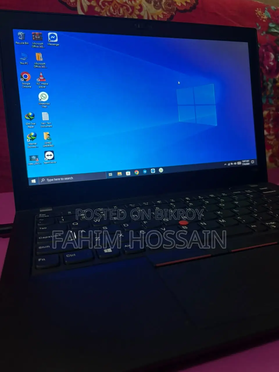 ল্যাপটপ লেেনোভো থিংকপ্যাড এক্স২৮০ ৮জিবি ইন্টেল কোর আই৫ এসএসডি ২৫৬জিবি