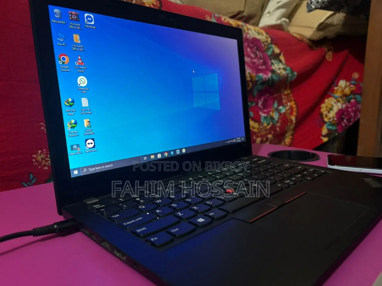 ল্যাপটপ লেেনোভো থিংকপ্যাড এক্স২৮০ ৮জিবি ইন্টেল কোর আই৫ এসএসডি ২৫৬জিবি
