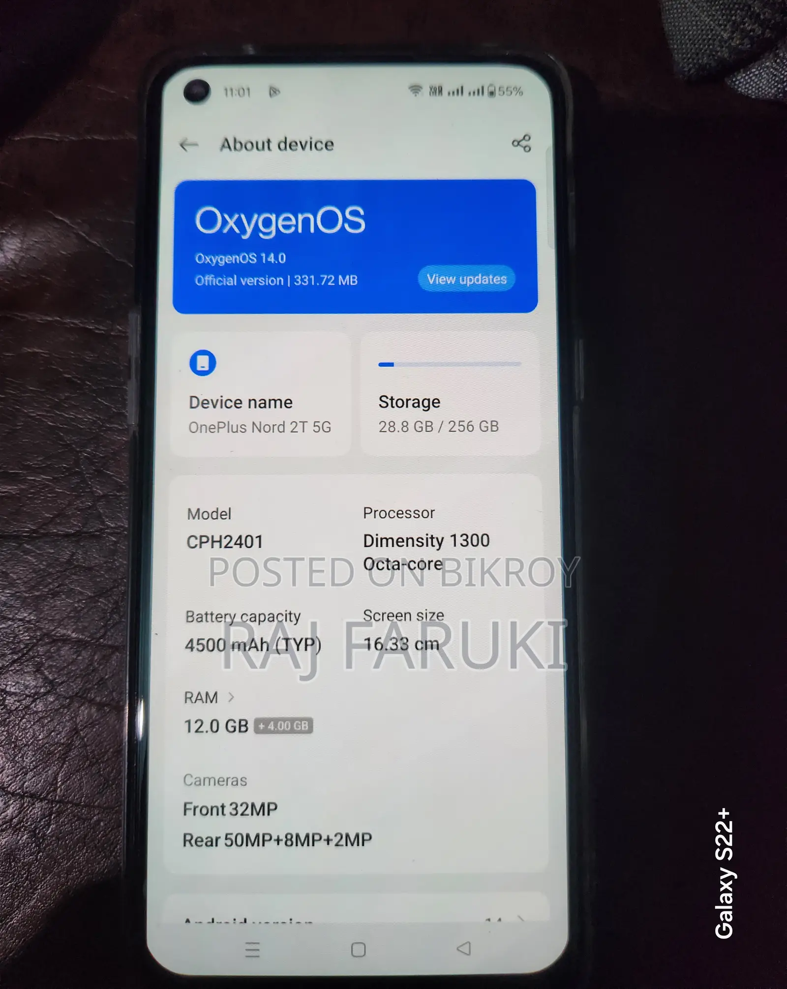 New OnePlus Nord 2T 256 GB
