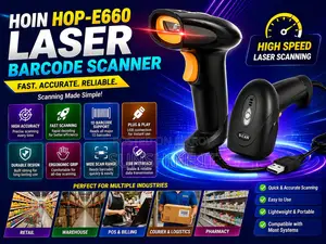 Hoin Hop-E660 লেজার বারকোড স্ক্যানার