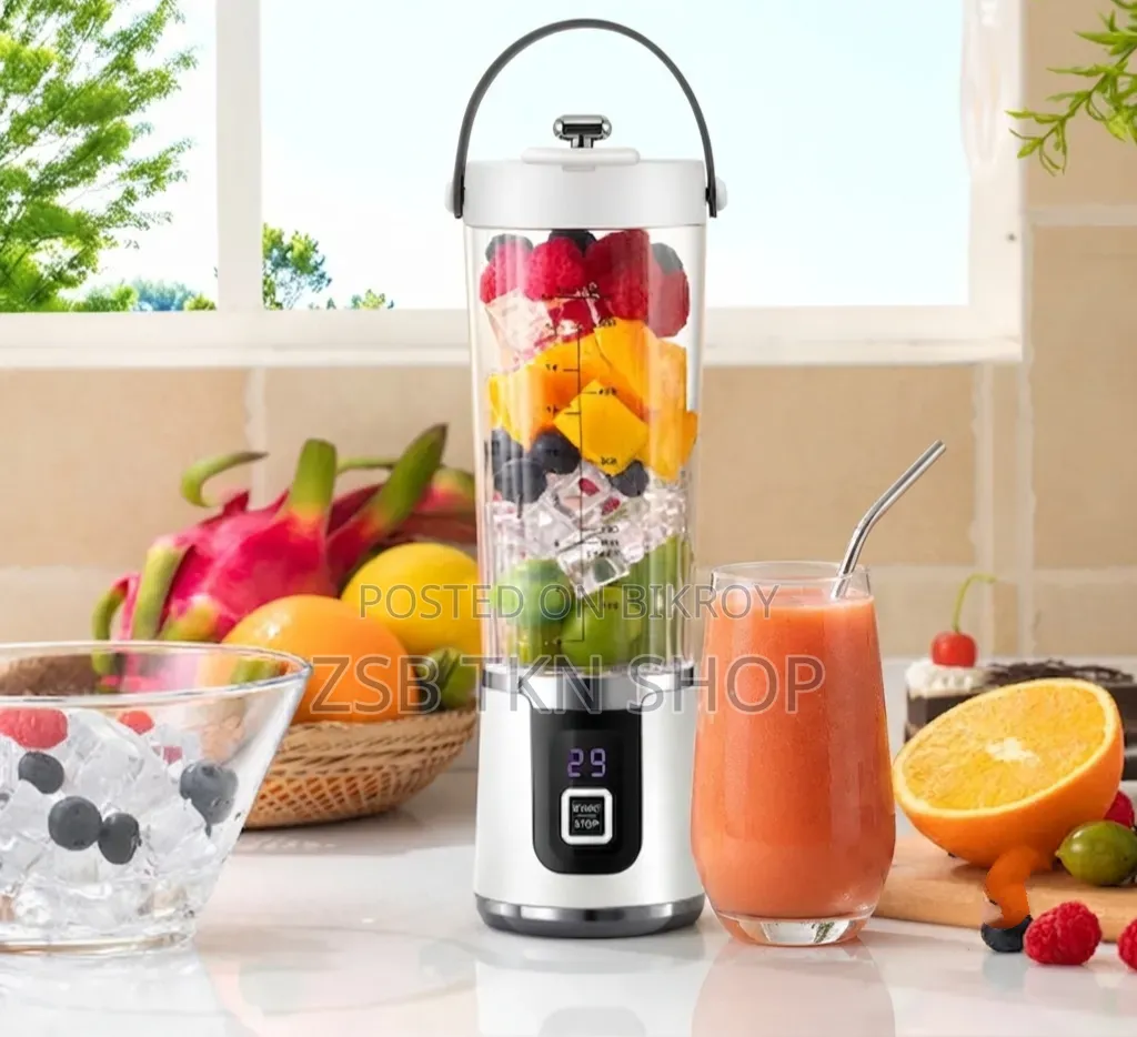 HP-189 Digital Display Portable Juicing Cup 2-in-1 Juicer