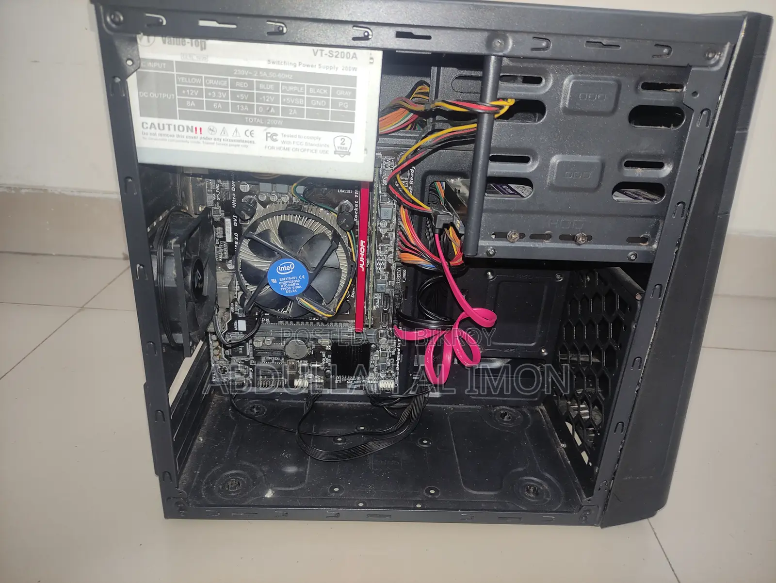 Desktop Computer 8GB Intel Core I3 HDD+SSD 128GB