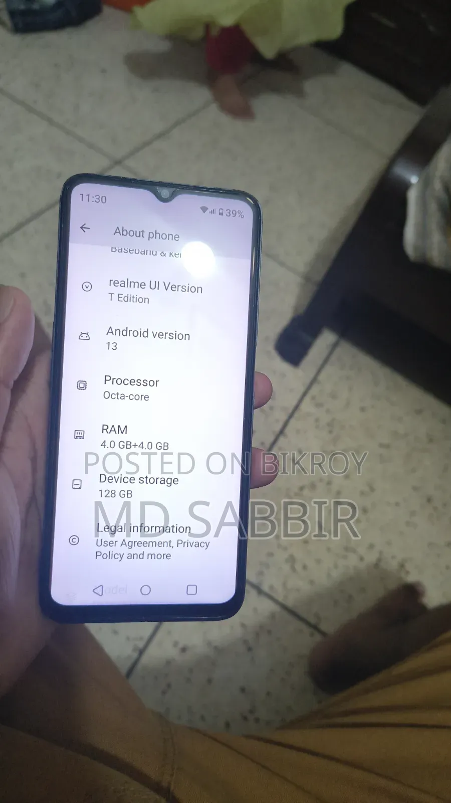 Realme C35 128 GB Black