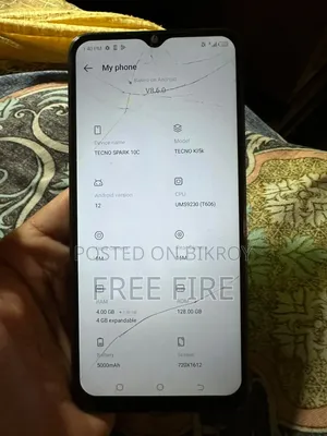 Tecno Spark 10C 128 GB Black