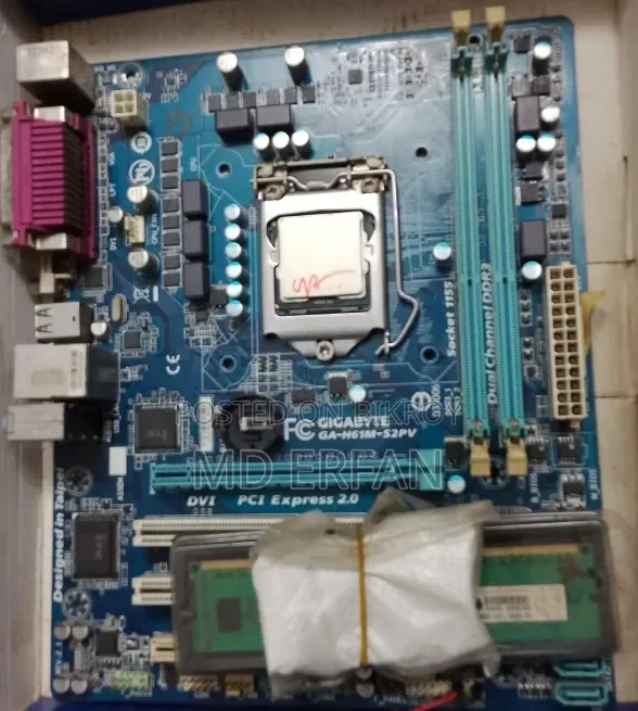 Gigabyte 61,4GB Ram 320GB Rome,19 Inch SAMSUNG MONITOR,1month Warranty