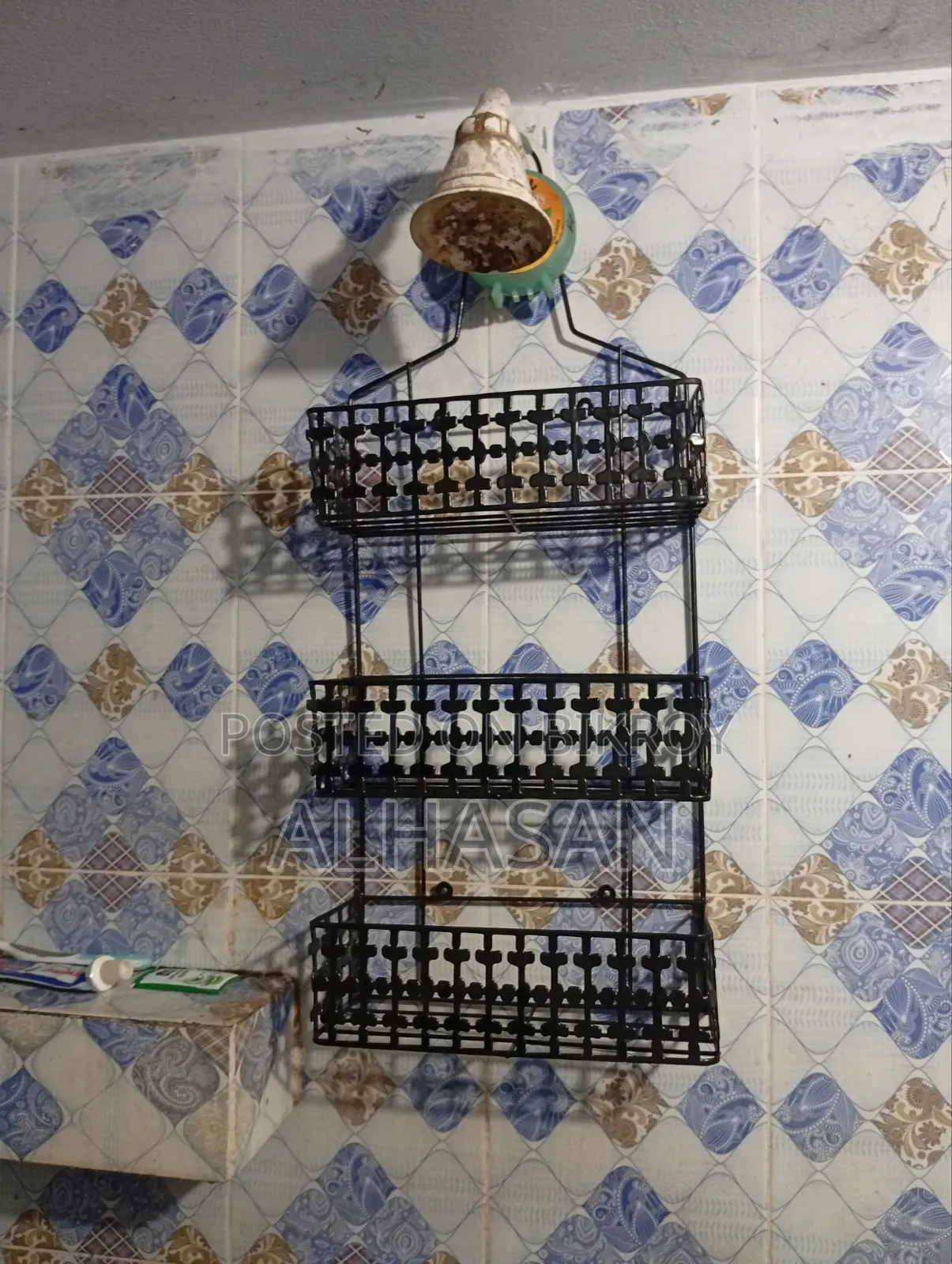 ৩ লেয়ার শাওয়ার র‍্যাক | 3 Layer Bathroom Shower Rack