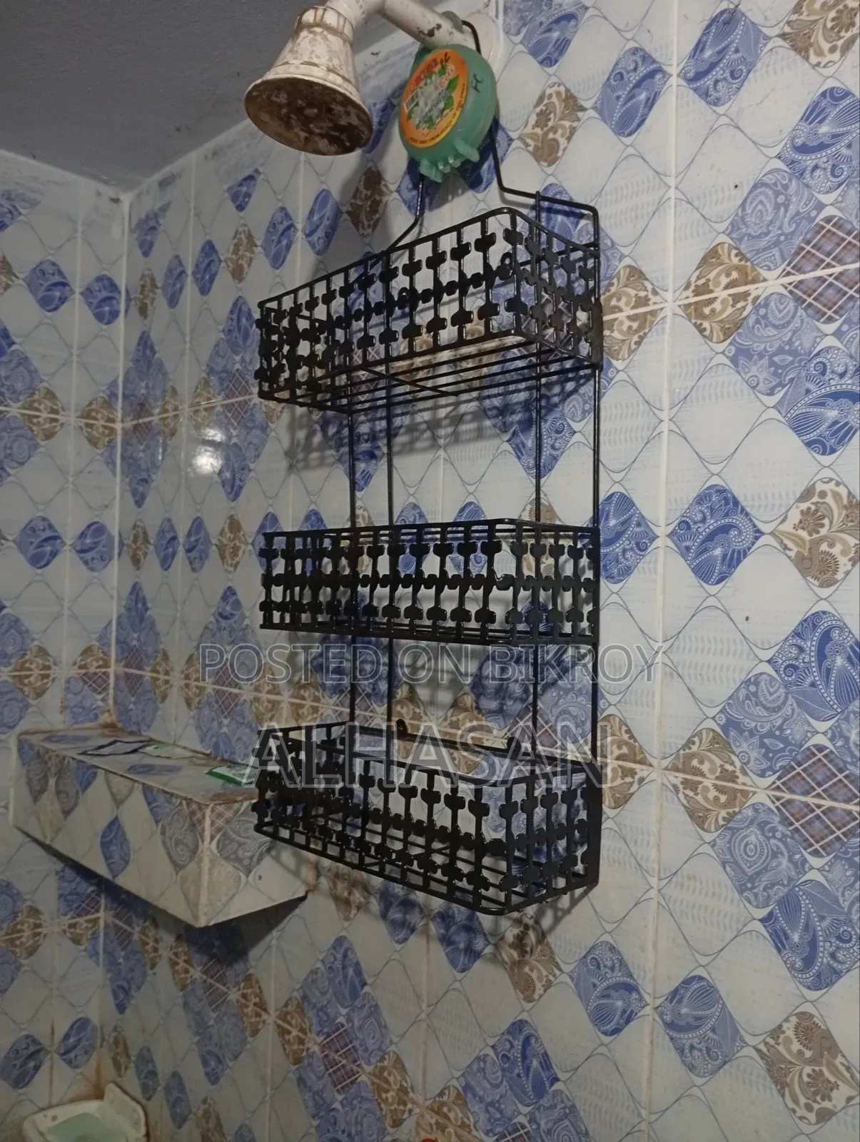 ৩ লেয়ার শাওয়ার র‍্যাক | 3 Layer Bathroom Shower Rack
