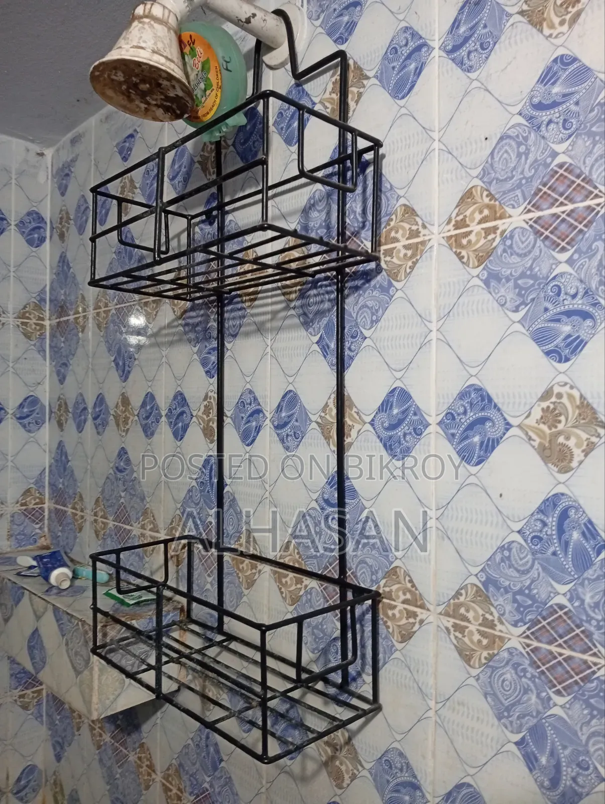 ৩ লেয়ার শাওয়ার র‍্যাক | 3 Layer Bathroom Shower Rack