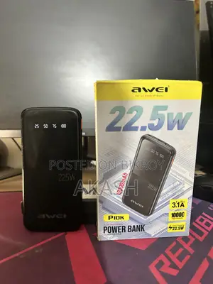 Awei P10K 22.5 W 10000 Mah Fast Charging Power Bank