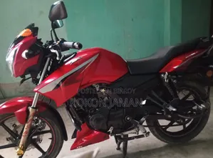 টিভিএস অ্যাপাচি আরটিআর ১৬০ টুভি ২০২১ লাল