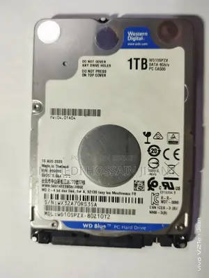 1TB WD Sata Hard Drive With Enclosure(কেস)