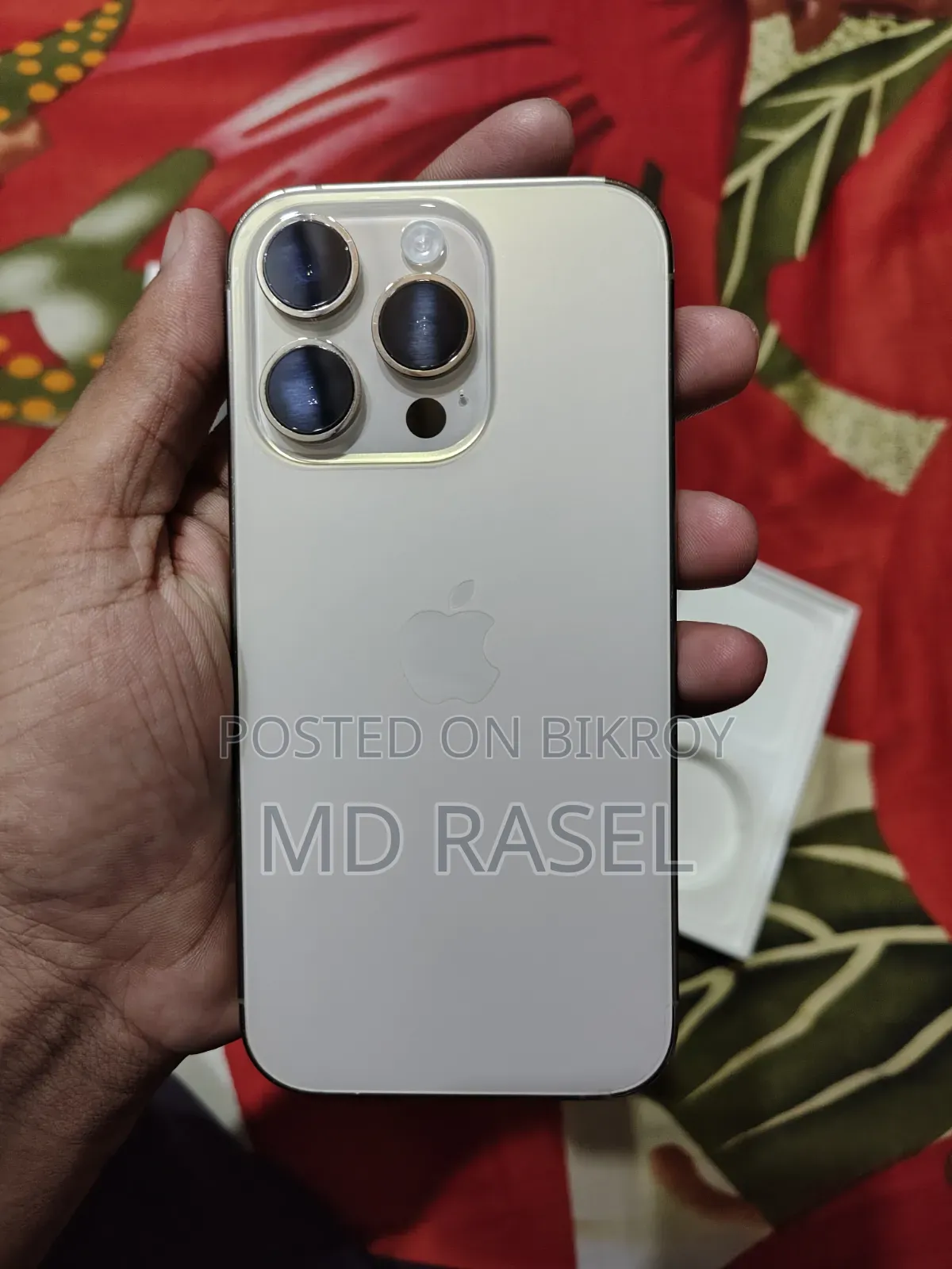 নতুন অ্যাপল আইফোন ১৪ প্রো ১২৮ জিবি গোল্ড