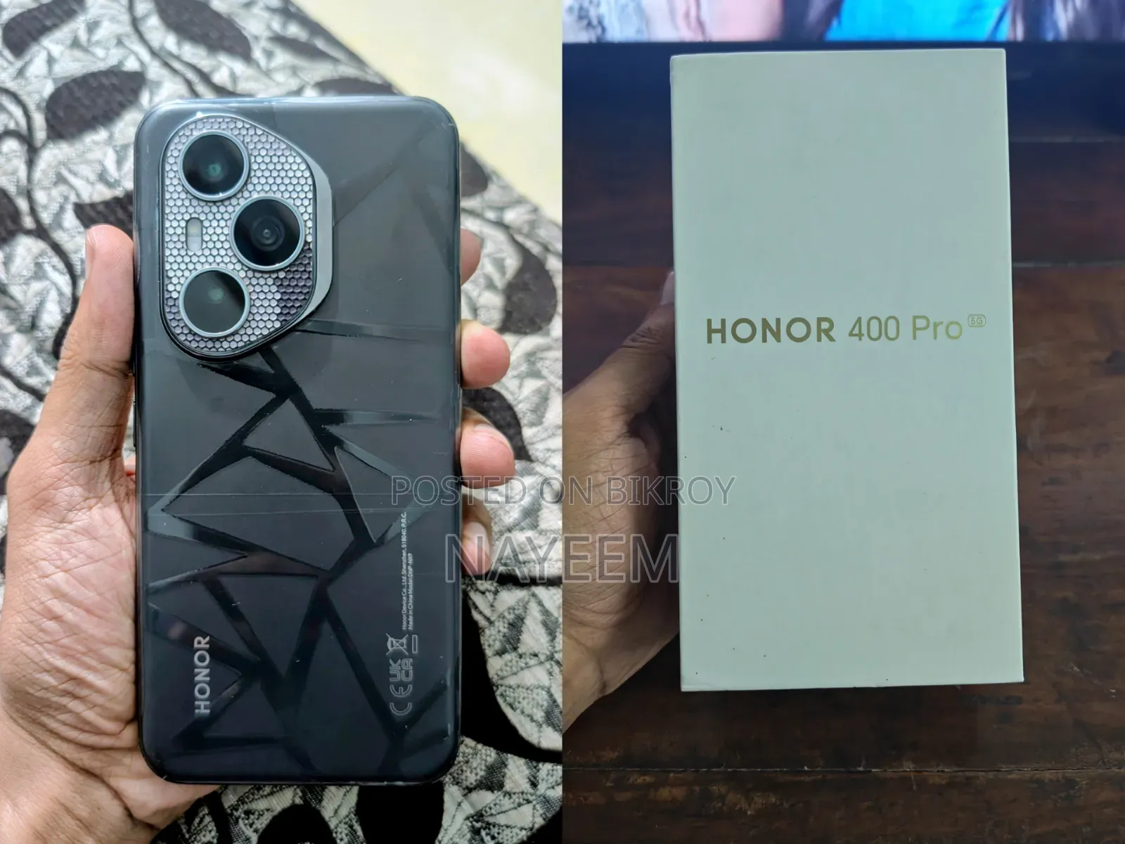 New Honor 400 Pro 512 GB Black