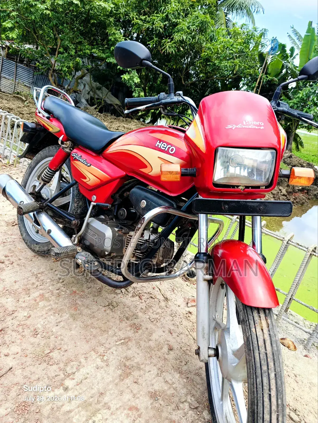 Hero Splendor Plus 2019 Red