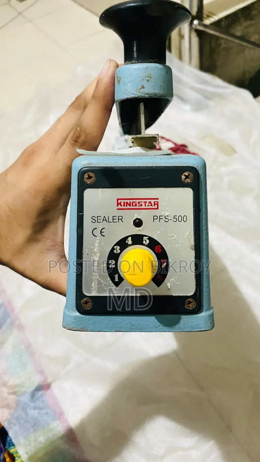 Impulse Sealer (Plastic Packet Sealing Machine)