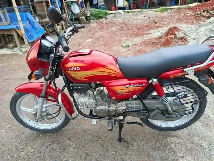 Hero Splendor iSmart 2020 Red