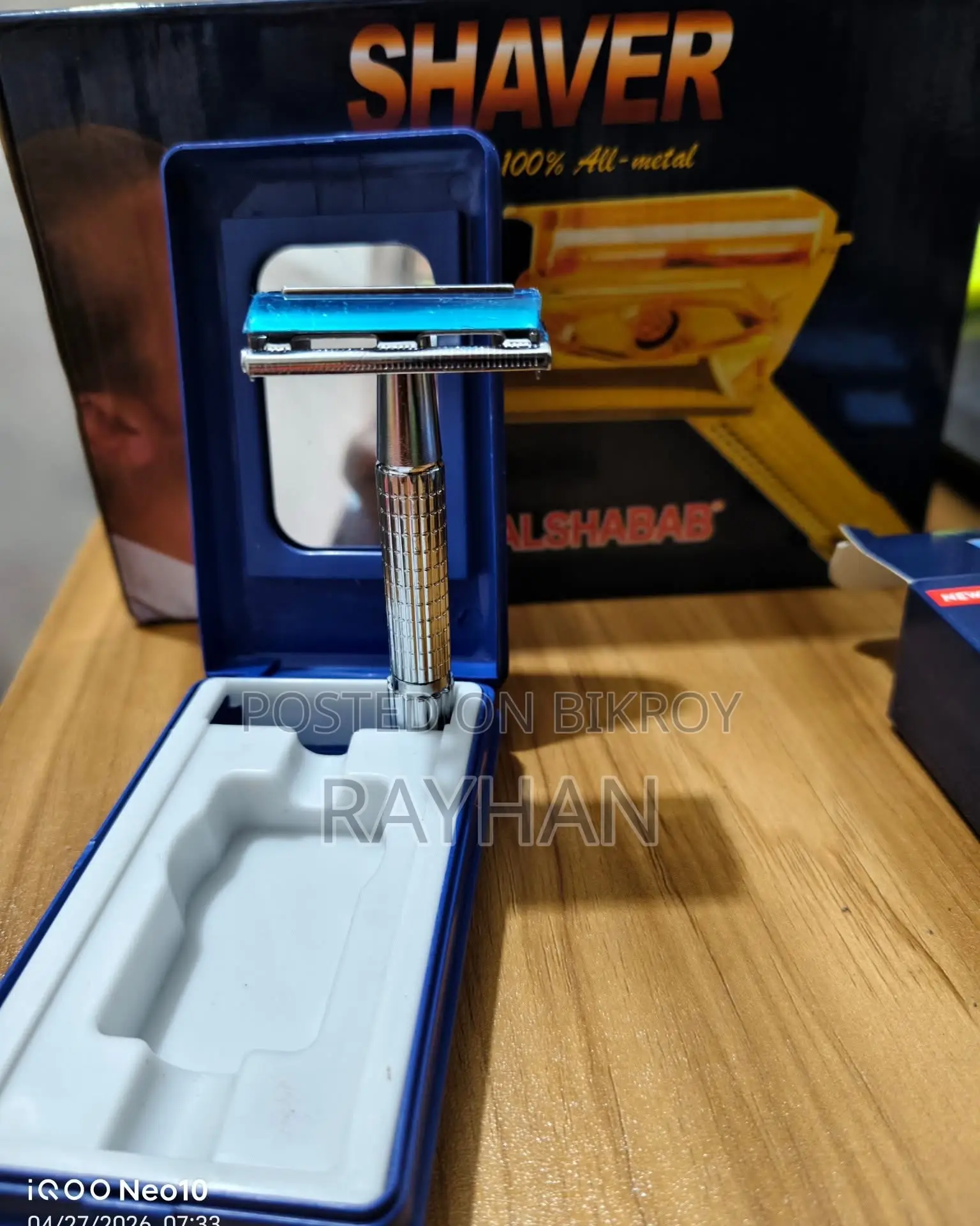 Stainless Steel Shaving Razor