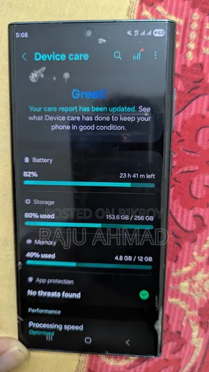 Samsung Galaxy S22 Ultra 256 GB Green
