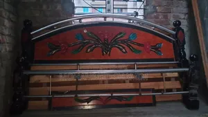Iron and Wood Mixed Bed