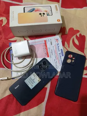 শাওমি রেডমি নোট ১২ ১২৮ জিবি ব্ল্যাক