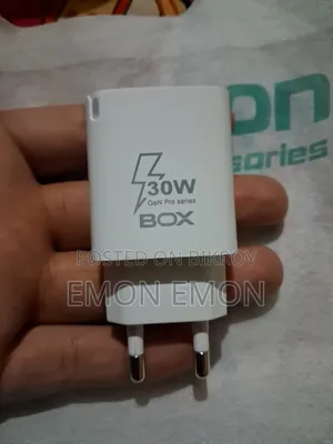 ৩০ ওয়াট স্যামসাং, অ্যাপল, ভিভো, অপ্পো, শাওমি চার্জার (অল ইন ওয়ান)