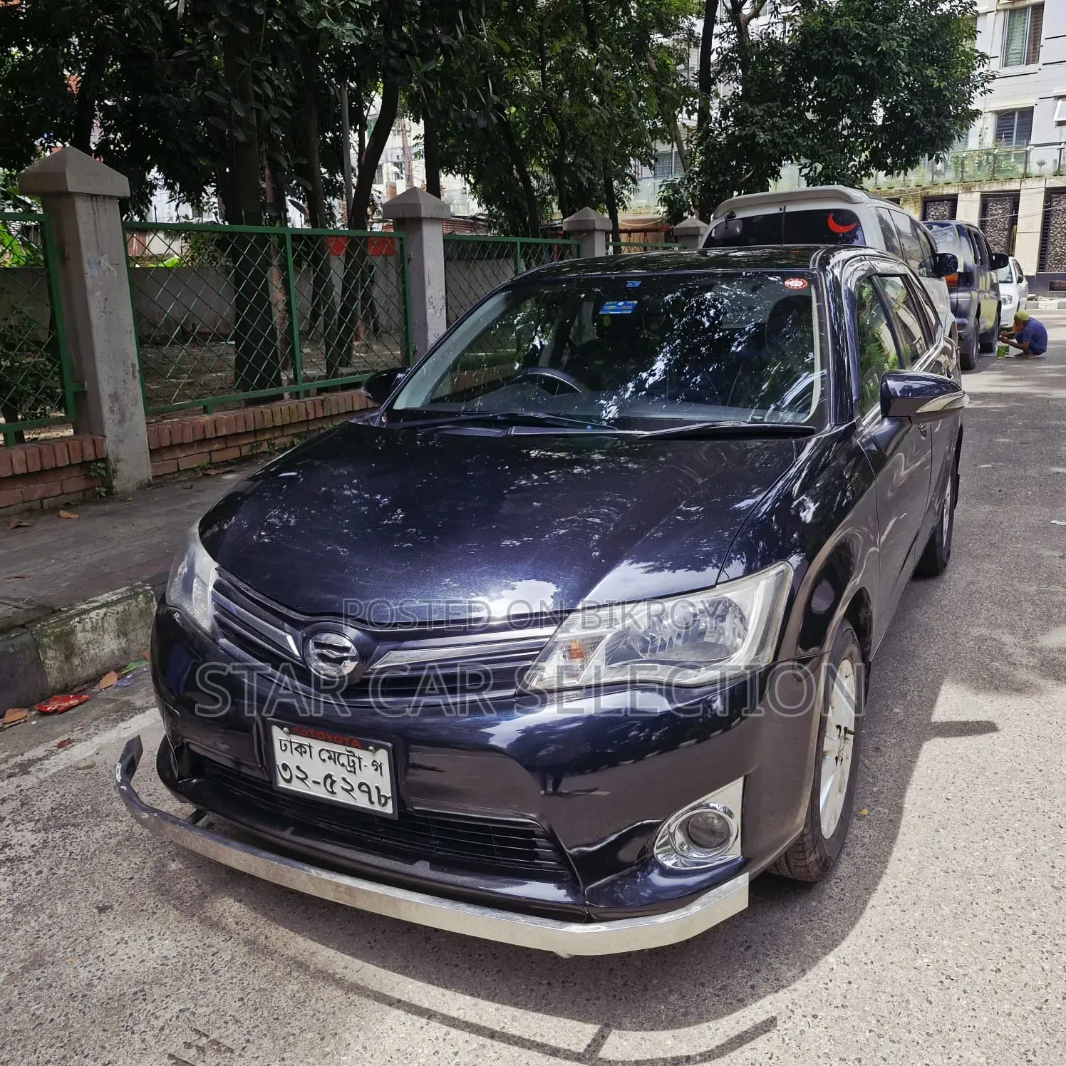 Toyota Corolla Fielder 2013 Black