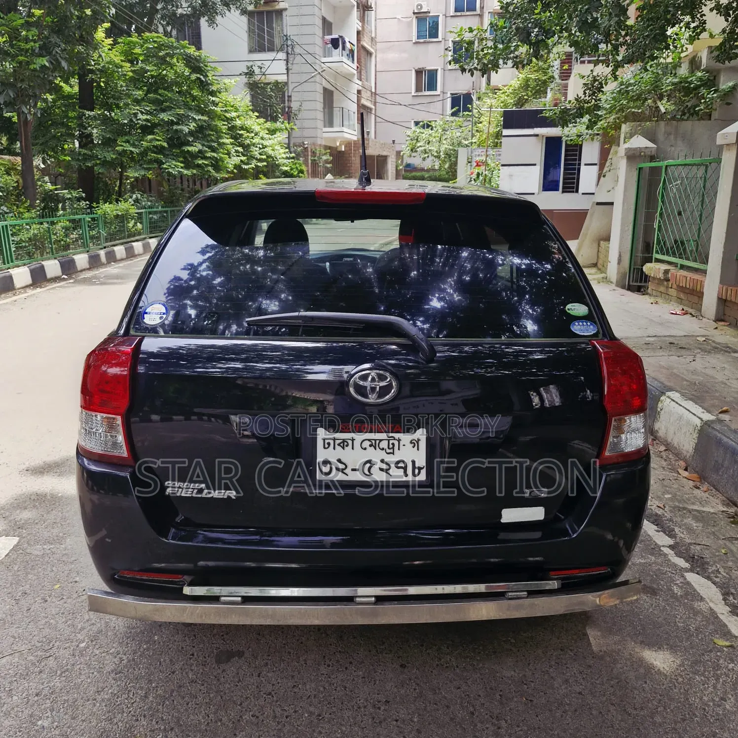 Toyota Corolla Fielder 2013 Black