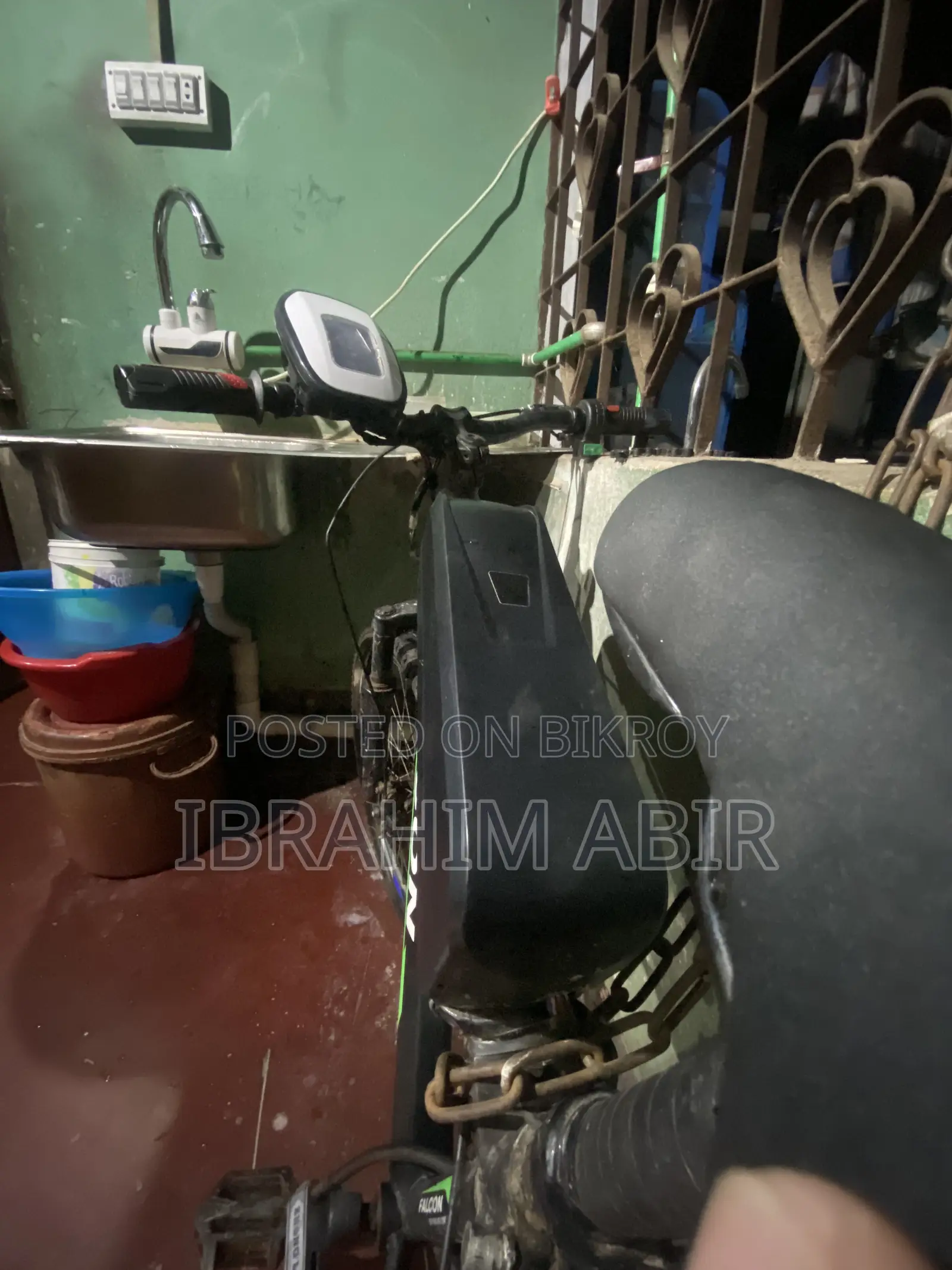 Electric Side Motor Cycle 24 Volt 250 Watt