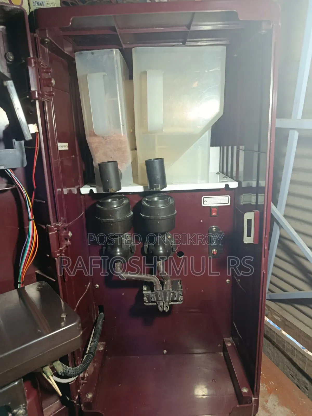 Rose Cafe Commercial Coffee Vending Machine | সম্পূর্ণ সচল | ক্যাফে,