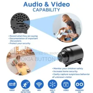 GFOUK Minieye Nanny Cam Full HD (Non-Rechargeable)