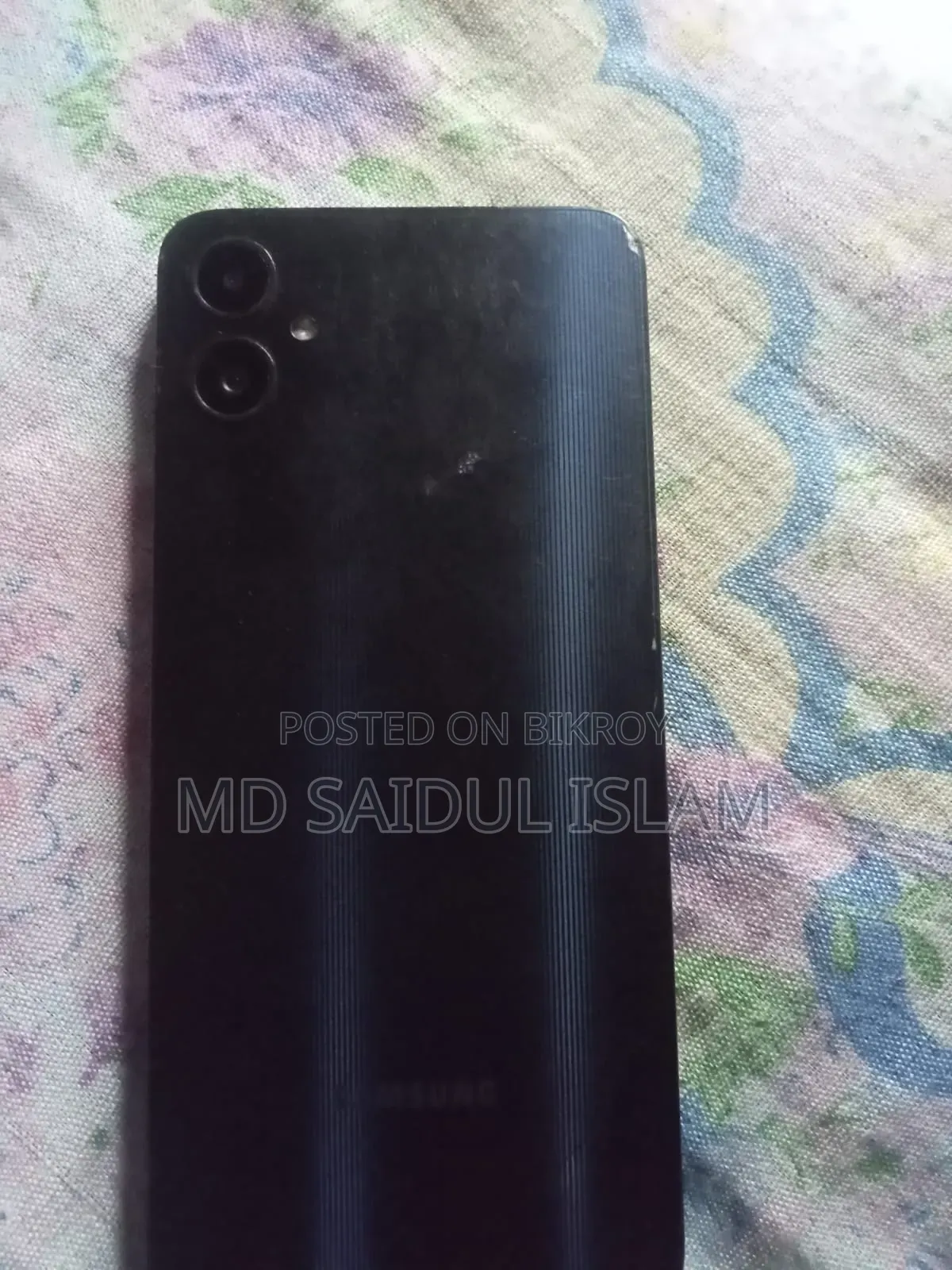 স্যামসাং গ্যালাক্সি এ০৫ ১২৮ জিবি ব্ল্যাক