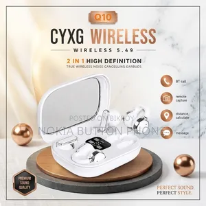Q10 HiFi Stereo Sports Noise Reduction Earbuds (Two Pairs)