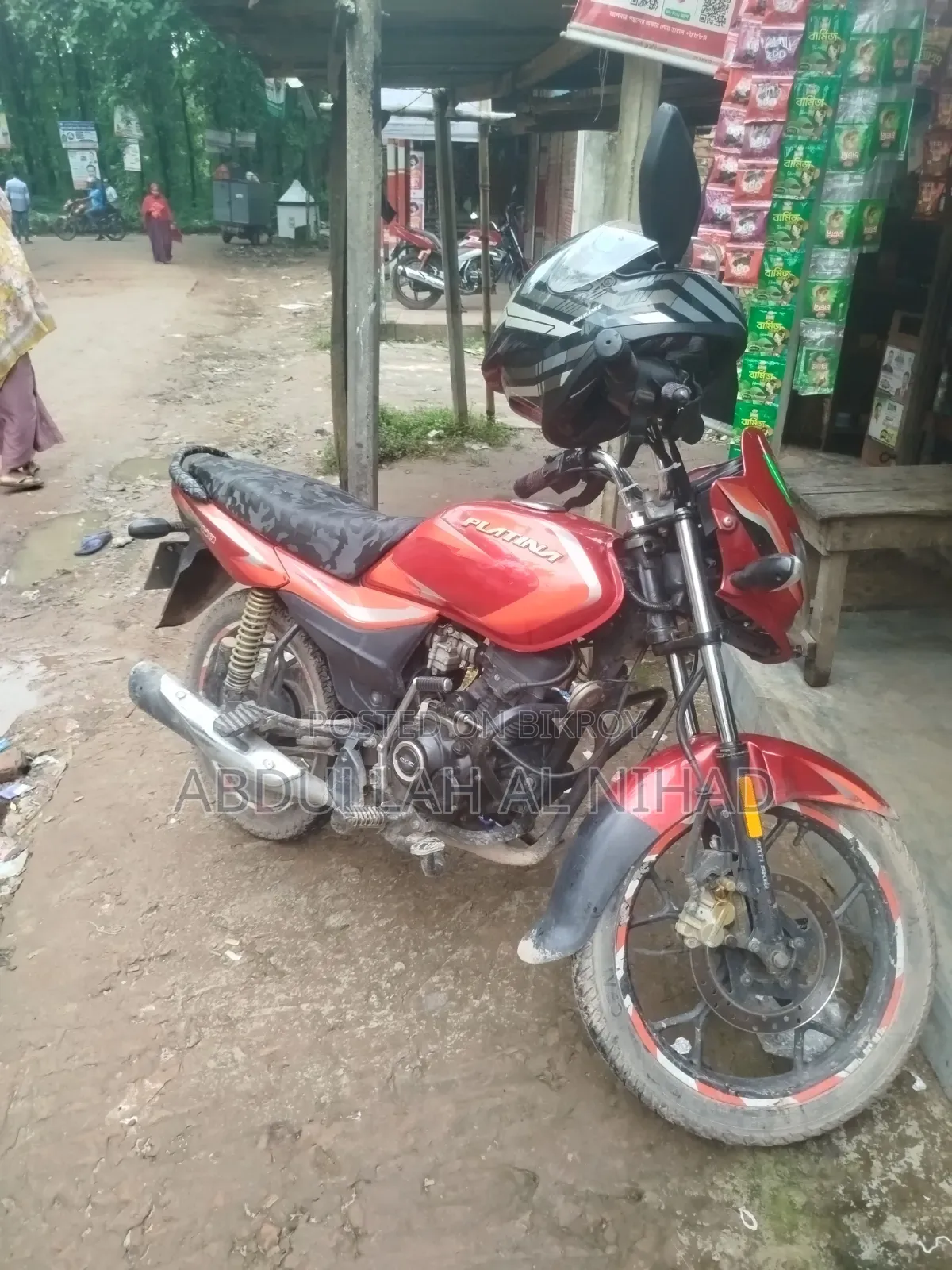 Bajaj Platina 110 2022 Red