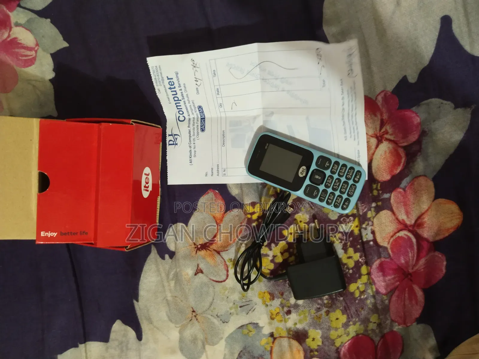 New Itel It2165 Blue