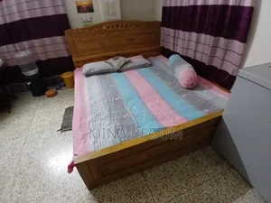 অরজিনাল যশোর সেগুন কাঠের কিং সাইজ ৬/৭ ফিট বেড