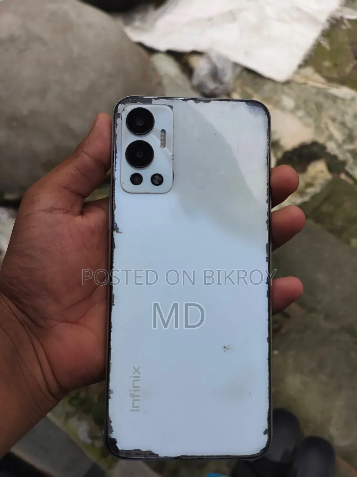 ইনফিনিক্স হট ১২ ১২৮ জিবি সাদা