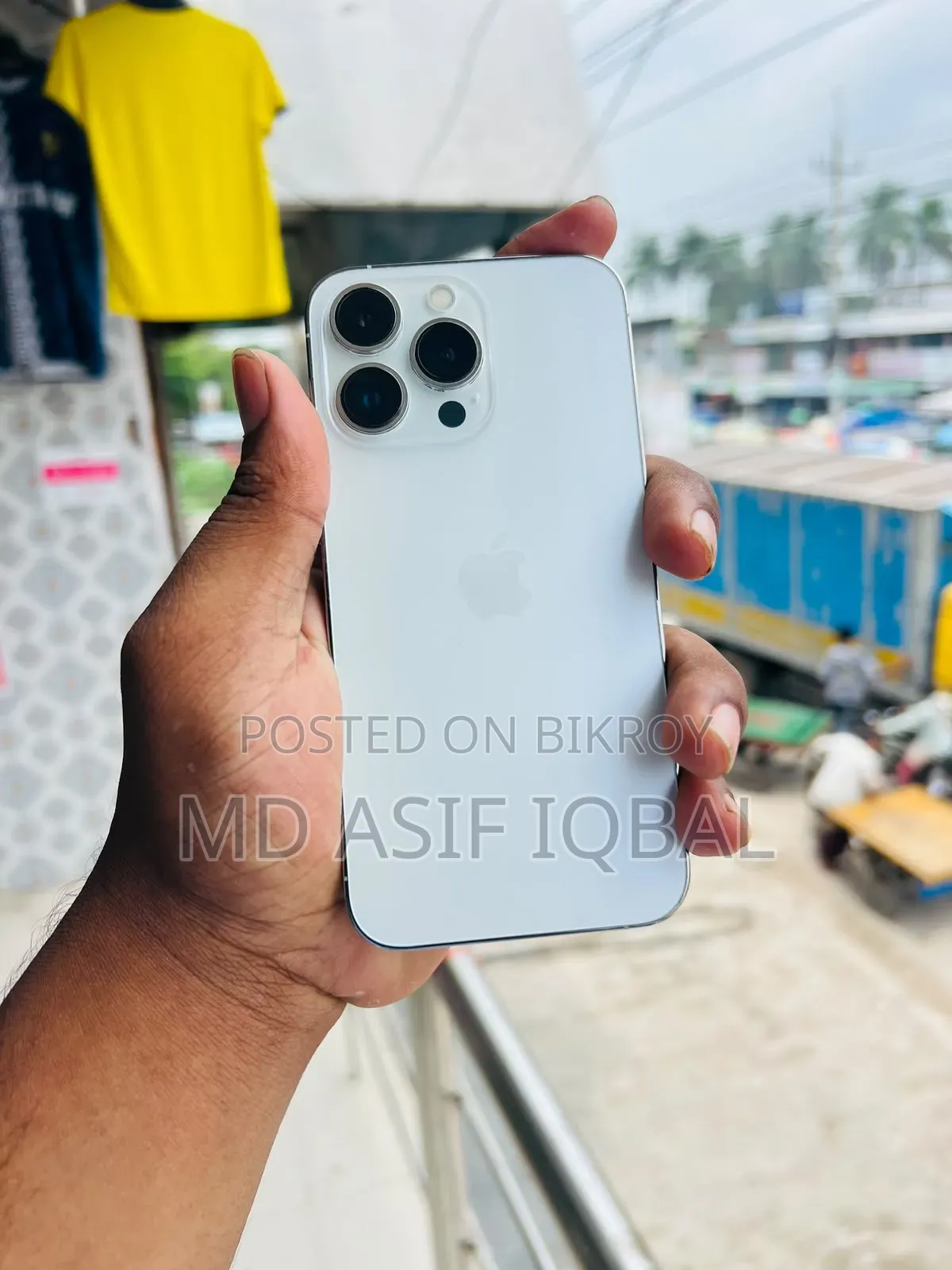 অ্যাপল আইফোন ১৩ প্রো ১২৮ জিবি সাদা