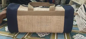 Jute Cotton Travel Bag