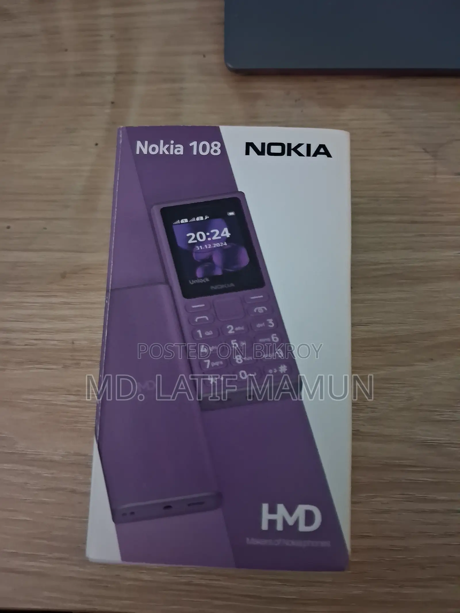 New Nokia 108 Dual SIM Black