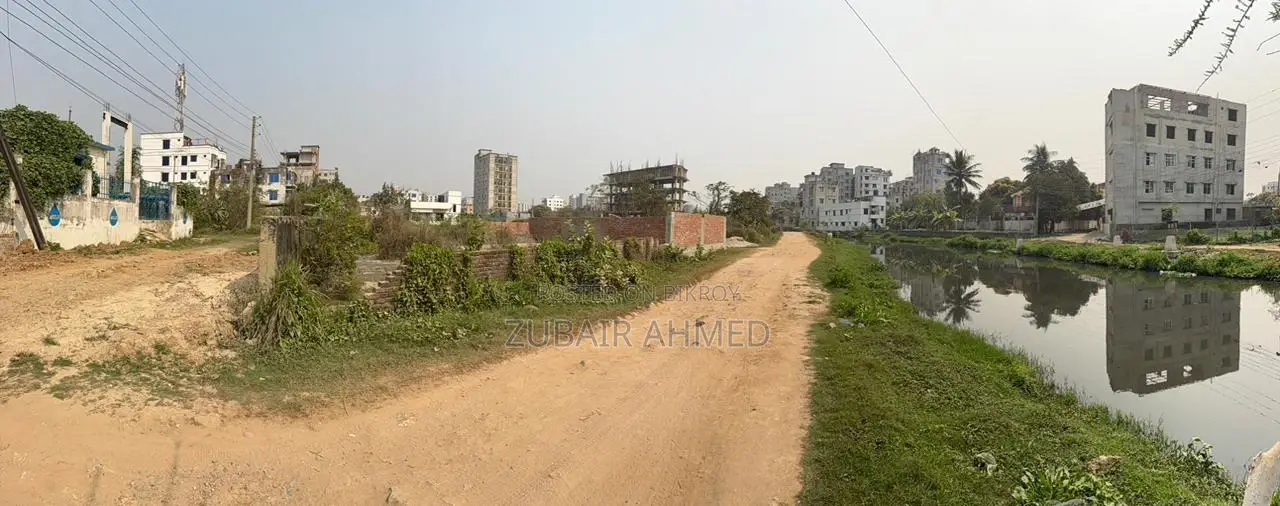 Lake Side Plot for Sale in Sagufta, Pallabi, Mirpur With 3 Side Open
