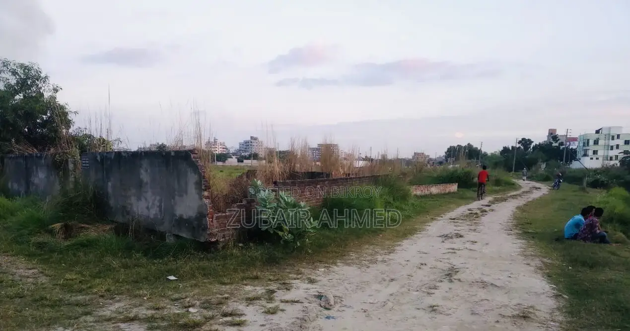 Lake Side Plot for Sale in Sagufta, Pallabi, Mirpur With 3 Side Open