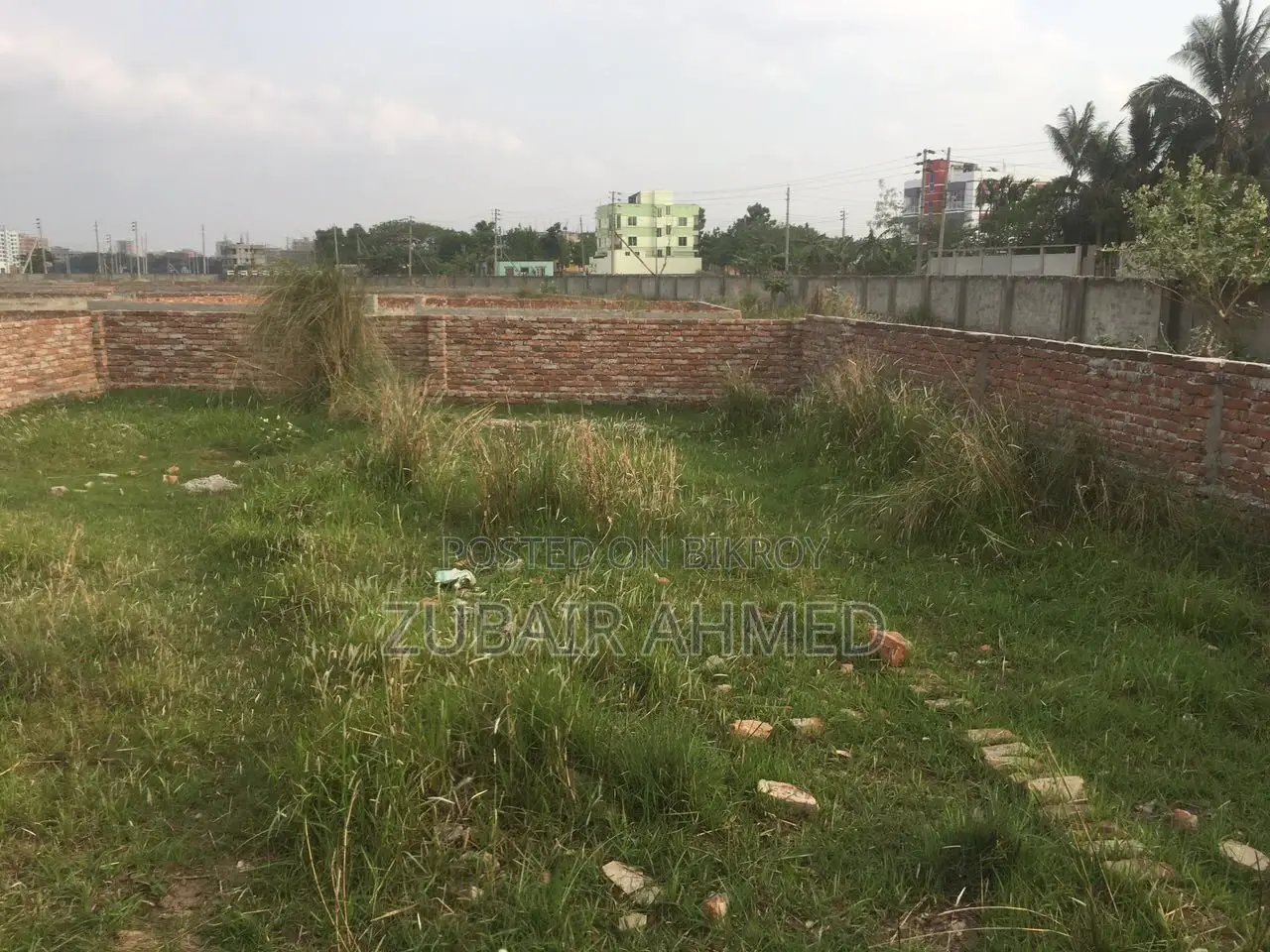 Lake Side Plot for Sale in Sagufta, Pallabi, Mirpur With 3 Side Open