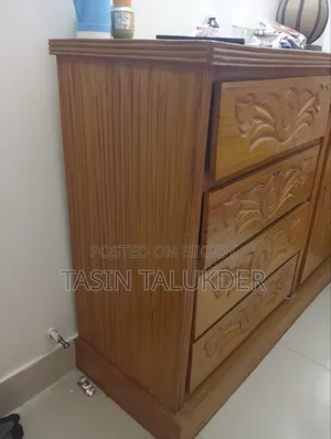Wardrobe 1 Year Used Akashmoni Wood